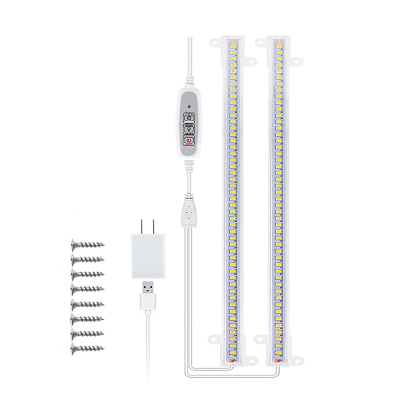 Indoor Led Grow Light USB Timer Phyto Lamp for Plants Dimmable LED Lamp Phytolamps Full Spectrum Hydroponics Growing Lamps