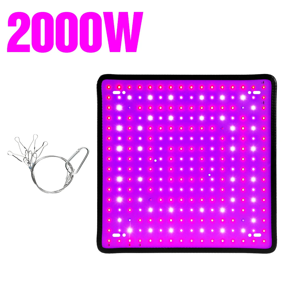 LED Plant Grow Light Full Spectrum Quantum Board Phytolamp Indoor Hydroponics Greenhouse Tent Grow Box Flower Cultivation Lamp