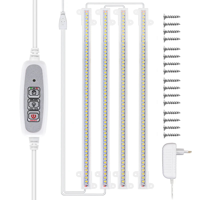 Indoor Led Grow Light USB Timer Phyto Lamp for Plants Dimmable LED Lamp Phytolamps Full Spectrum Hydroponics Growing Lamps